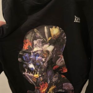 Kith kids Star Wars limited edition Sweatshirt 6 Black Floral Darth Vader Hoodie